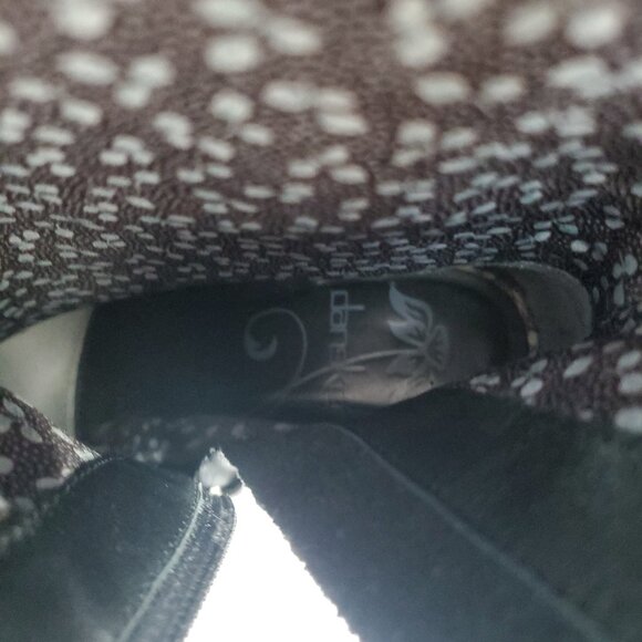 Dansko' Brinkley' Black Ruched Nappa Leather Knee-High Boots EUR 37 (6.5-7 US) - Picture 14 of 15